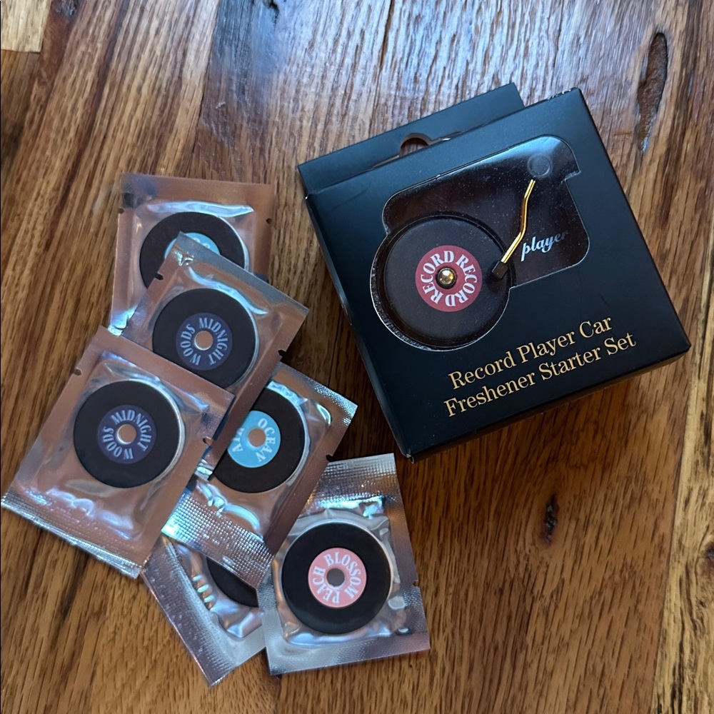 Record Player Car Vent Clip Air Freshener - extra fragrances